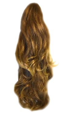 est258 - Kunsthaarteil, Langes Haarteil Haarlänge ca 50 cm